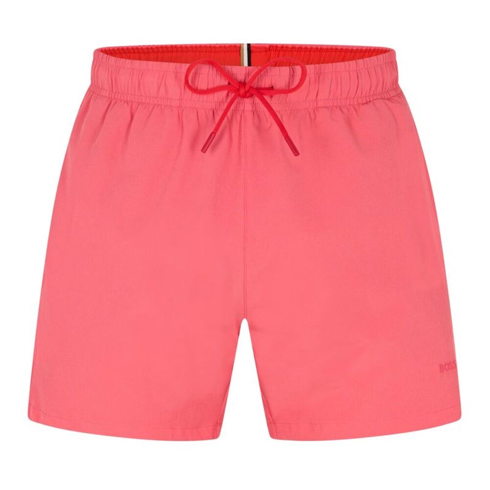 Boss Mens Tio Swim Shorts / Dark Pink